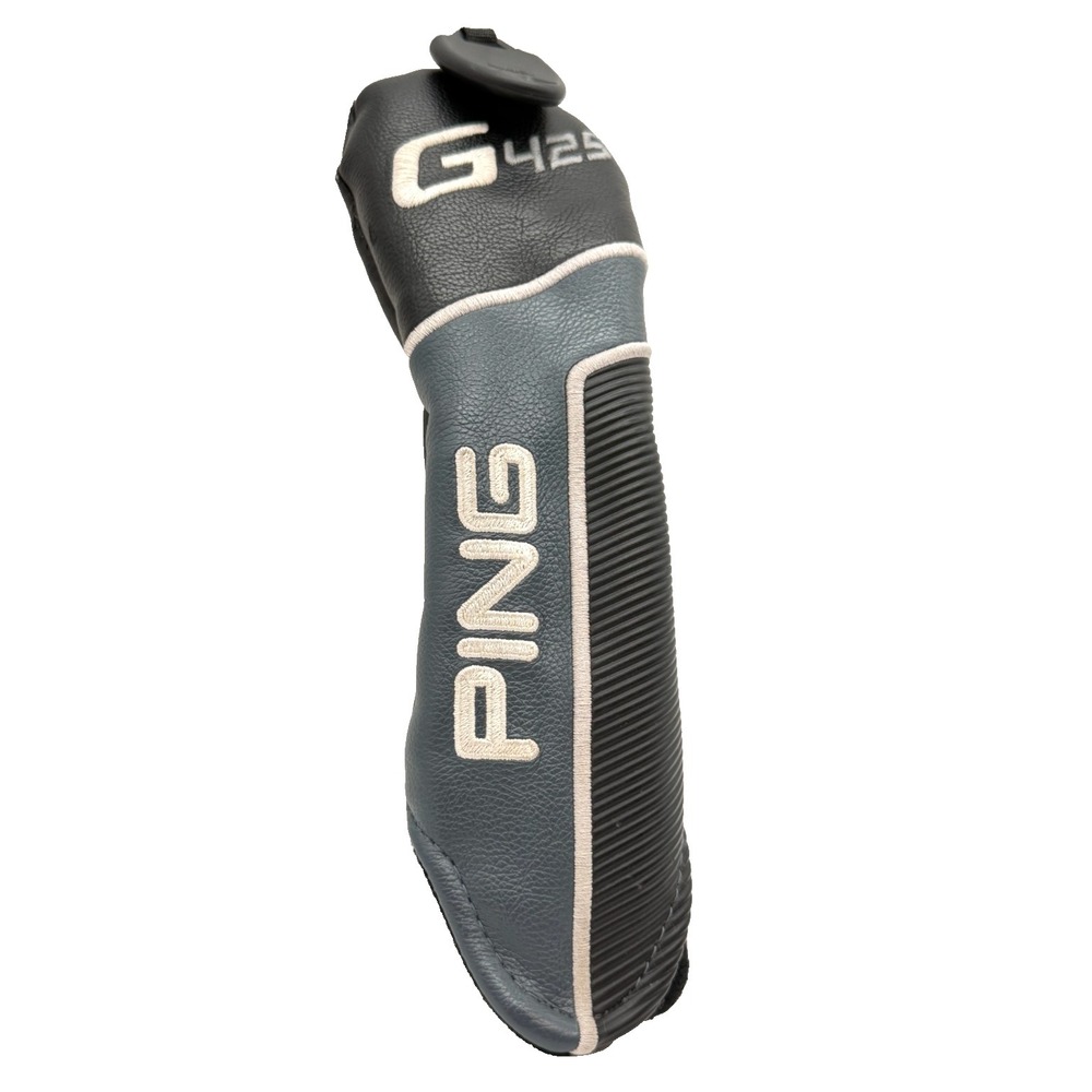 PING G425 Hybrid Golf Club Headcover - Black Grey - Adjustable Tag 2-7 OEM